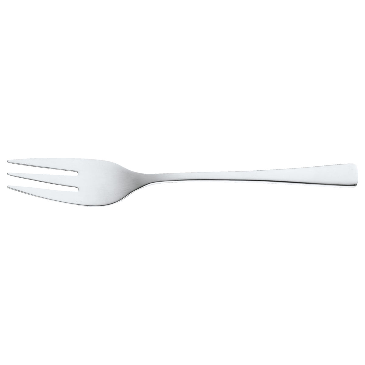 PULSIVA Kuchengabel Hamburg 15 cm (L); silber, Griff silber; 12 Stück / Pack
