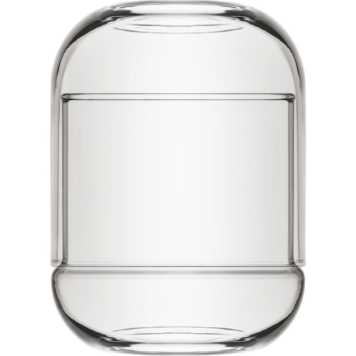 Mini cloche Detroit LAV HORECA; 8.8x11.8 cm (ØxH); trasparente; 12 pz. / Pacco