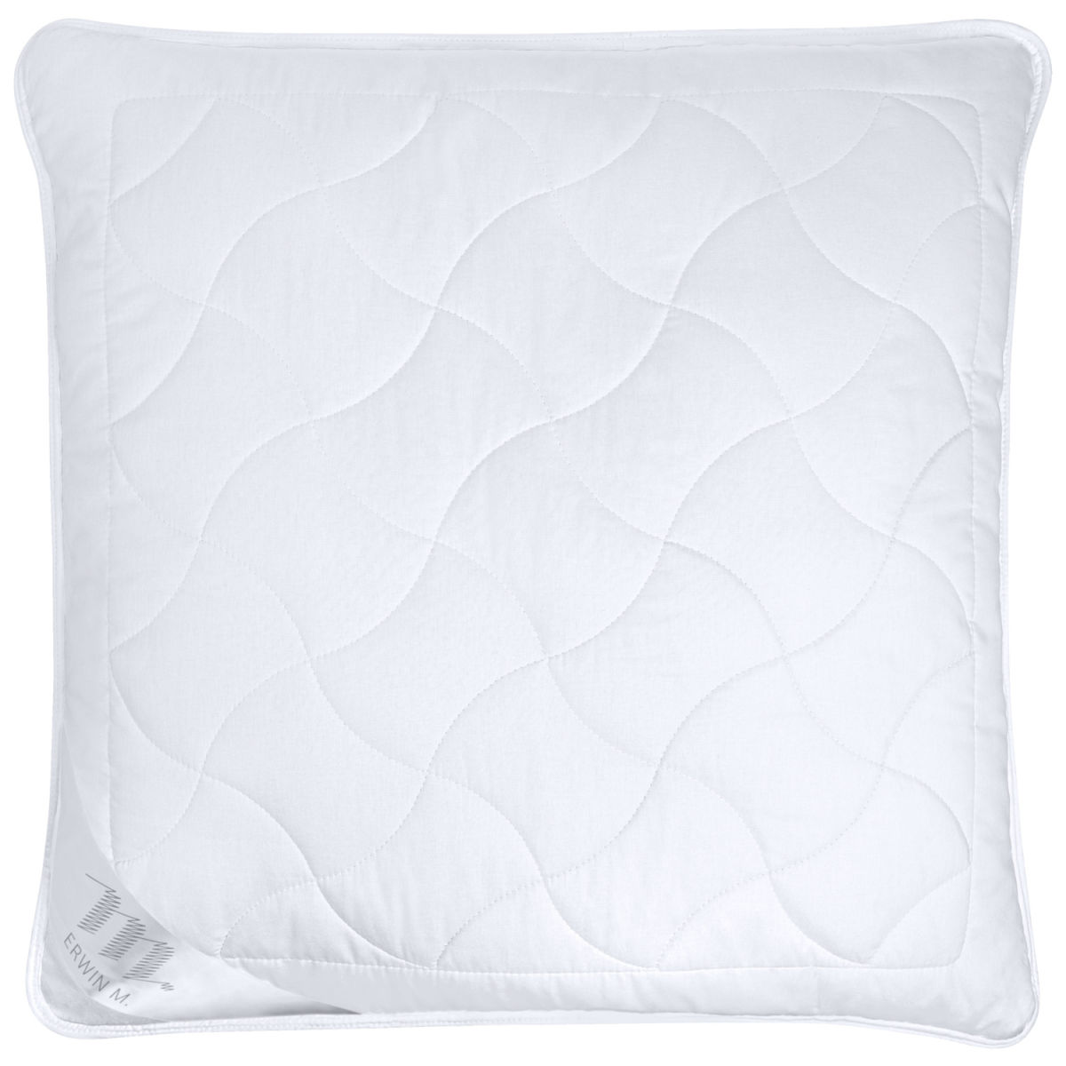 Cuscini Dream Cotton in fibra ERWIN M.; 80x80 cm (LxL); bianco