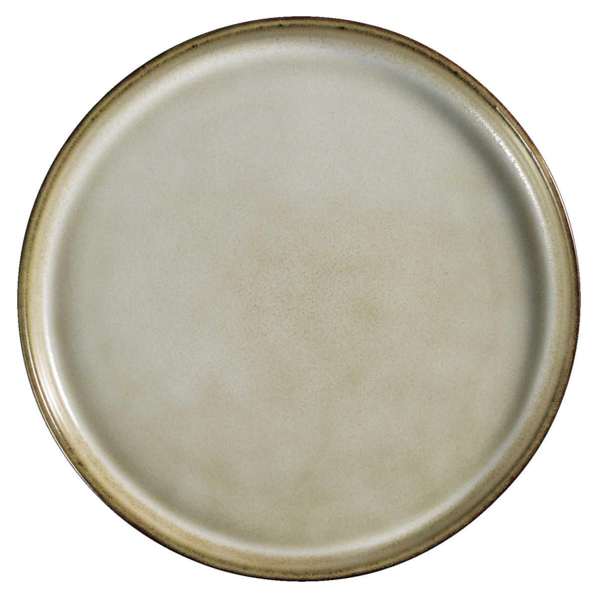 PULSIVA Plat bord Vintage; 16x1.6 cm (&Oslash;xH); beige; rond; 6 stuk / verpakking