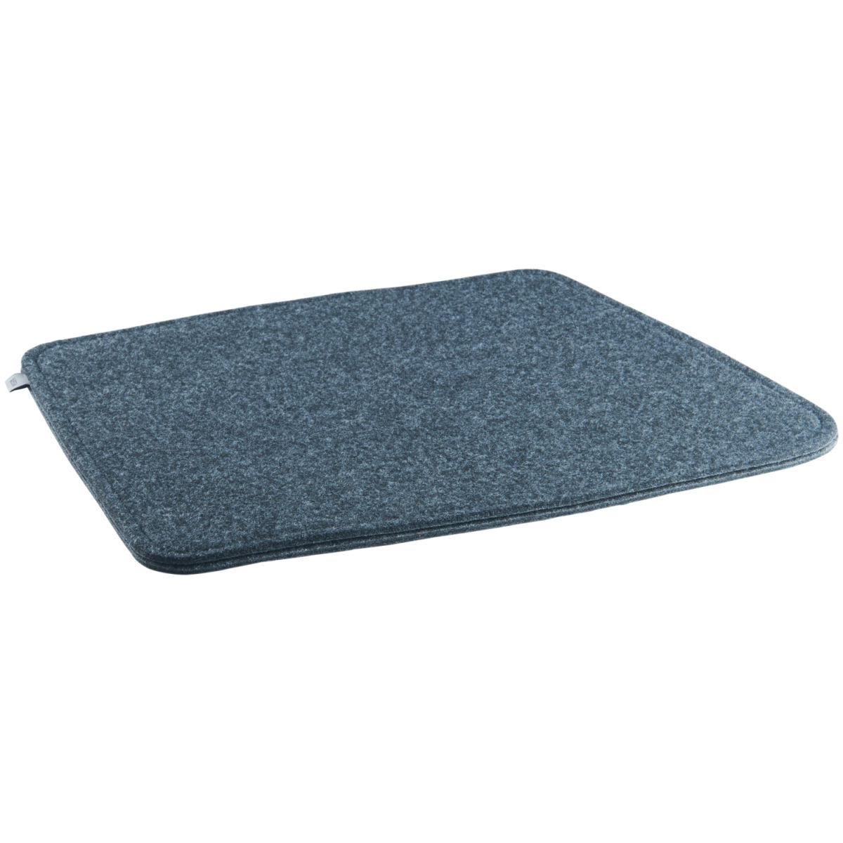 Cojín de fieltro Feltro trapezoidal VEGA; 32x36x1 cm (AnxLgxAt); antracita/gris claro; 4 pz. / Paquete
