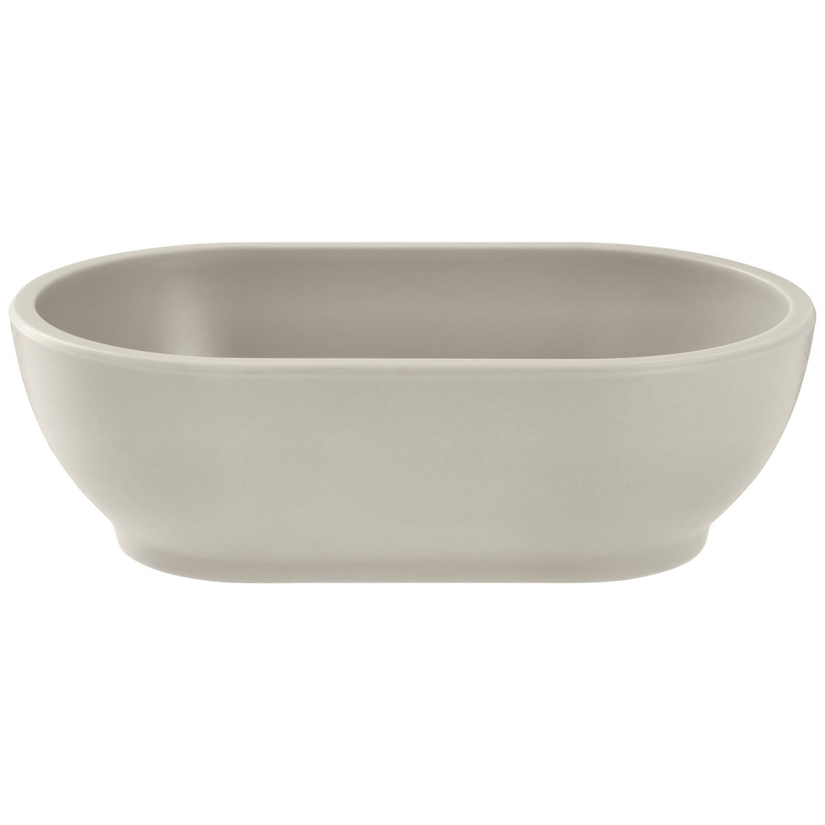 Ciotola Kanas ovale VEGA; 500 ml, 17.6x10.8x5.5 cm (LxLxH); beige; ovale; 6 pz. / confezione