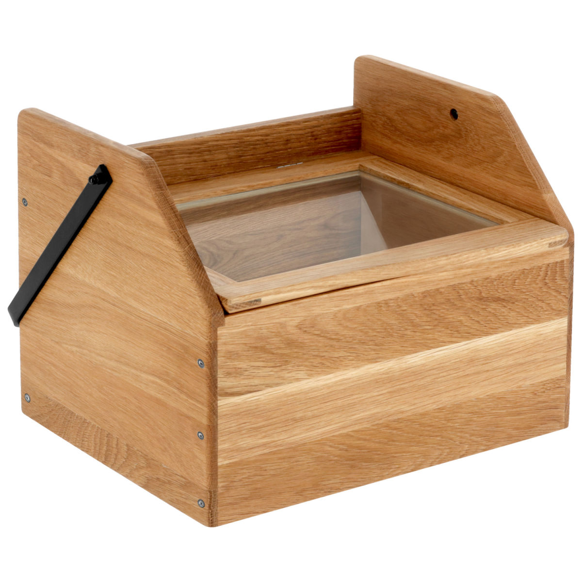 VEGA Toastbox Esino mit Deckel 31.7x24x22 cm (LxBxH); braun/schwarz; rechteckig