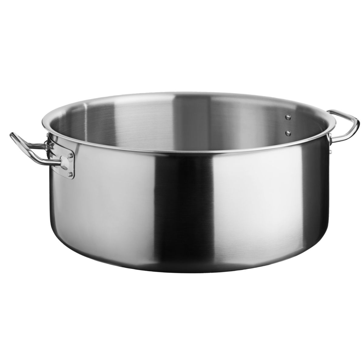 Casseruola per carne Livonia VEGA; 7000ml, 28x12 cm (ØxH); argento; rotonda