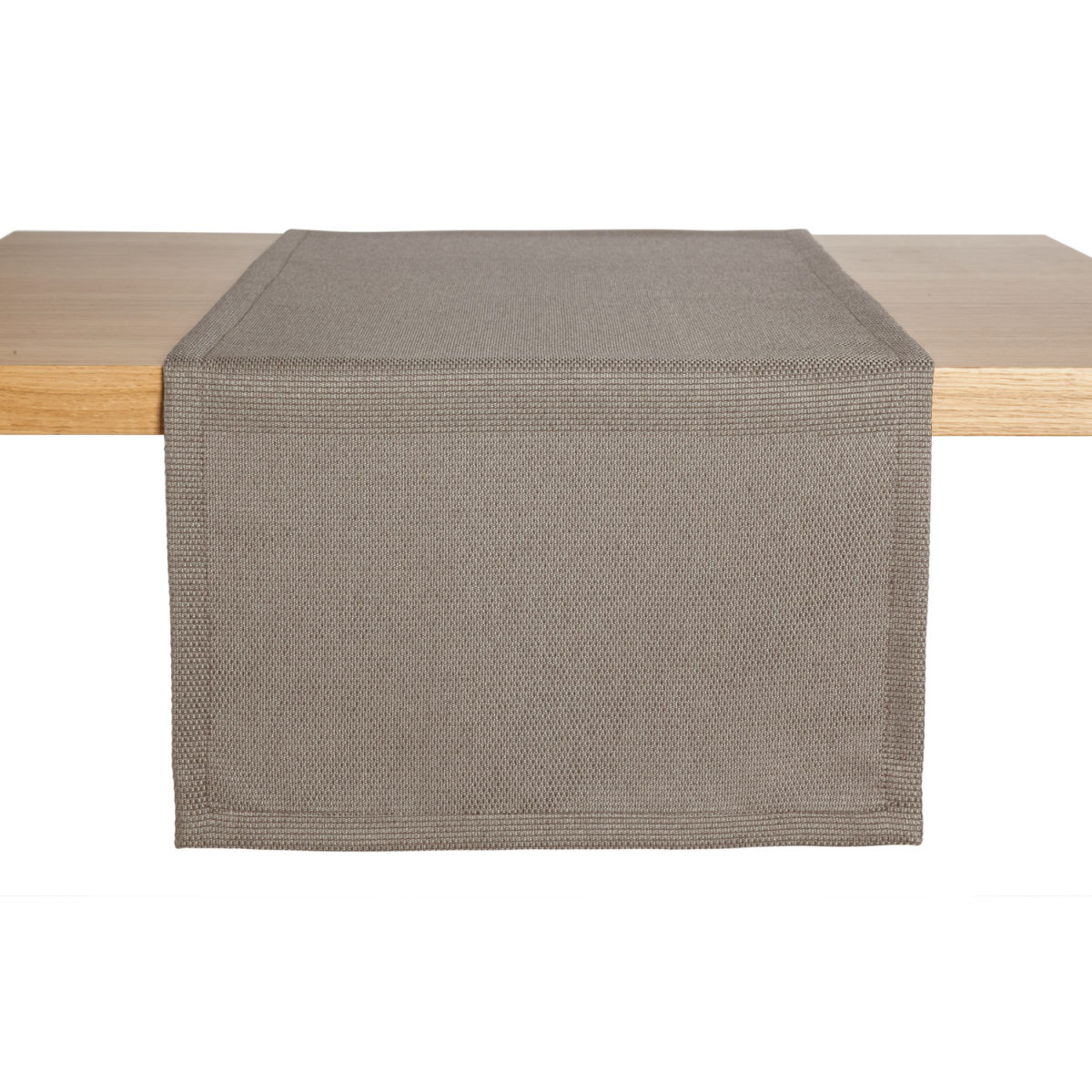 ERWIN M. Tischläufer Ambita Jacquard 40x130 cm (BxL); taupe; rechteckig