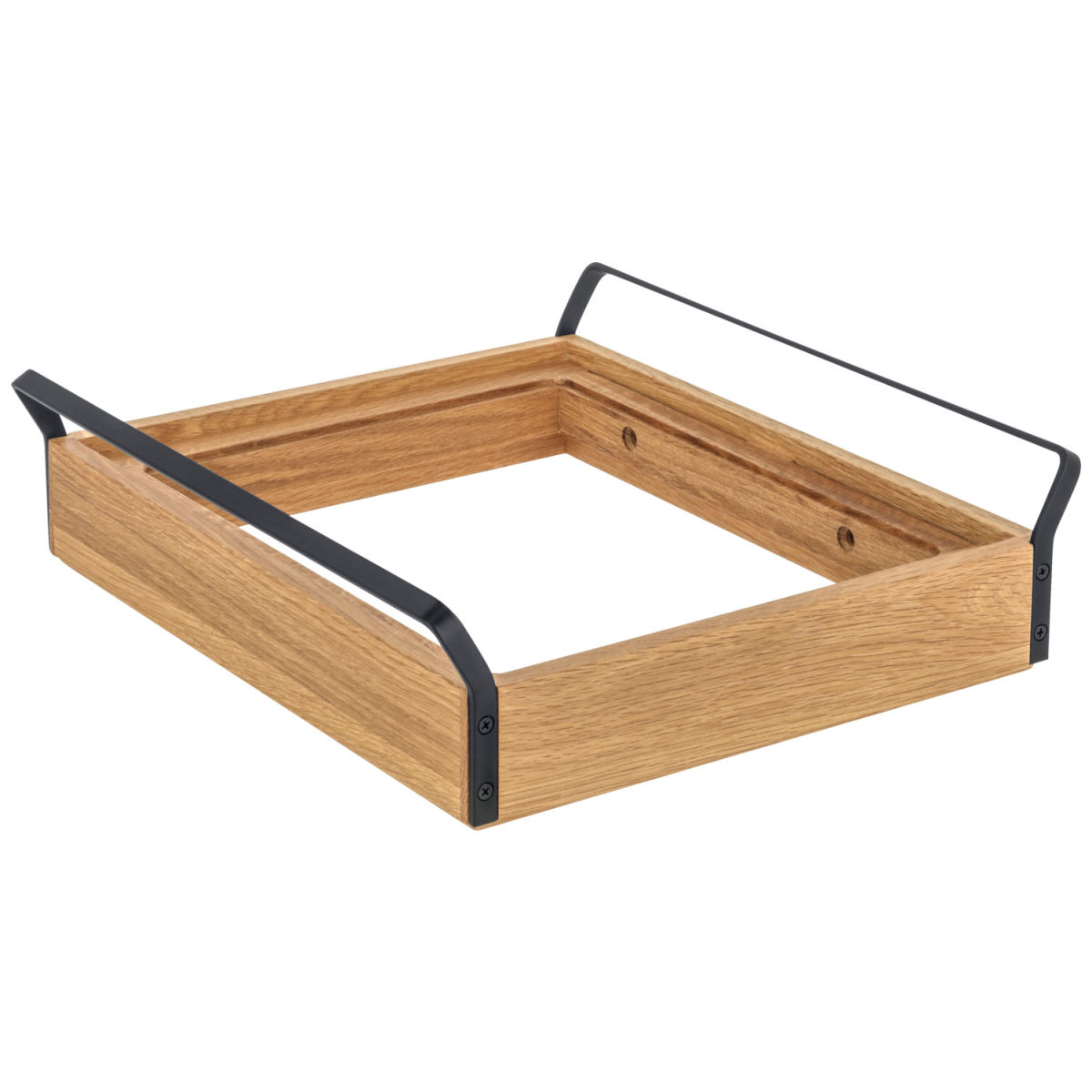 VEGA Grundbox Esino niedrig, GN 1/2 35.4x38.6x10.9 cm (LxBxH); braun/schwarz; rechteckig