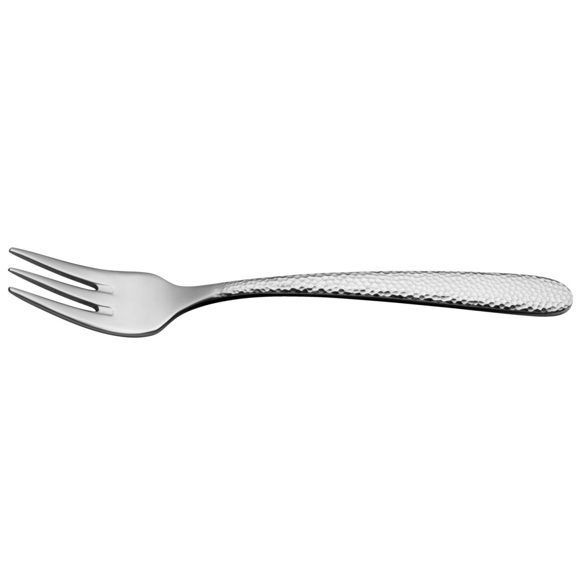VEGA Kuchengabel Martello 14.8 cm (L); silber, Griff silber; 12 Stück / Pack