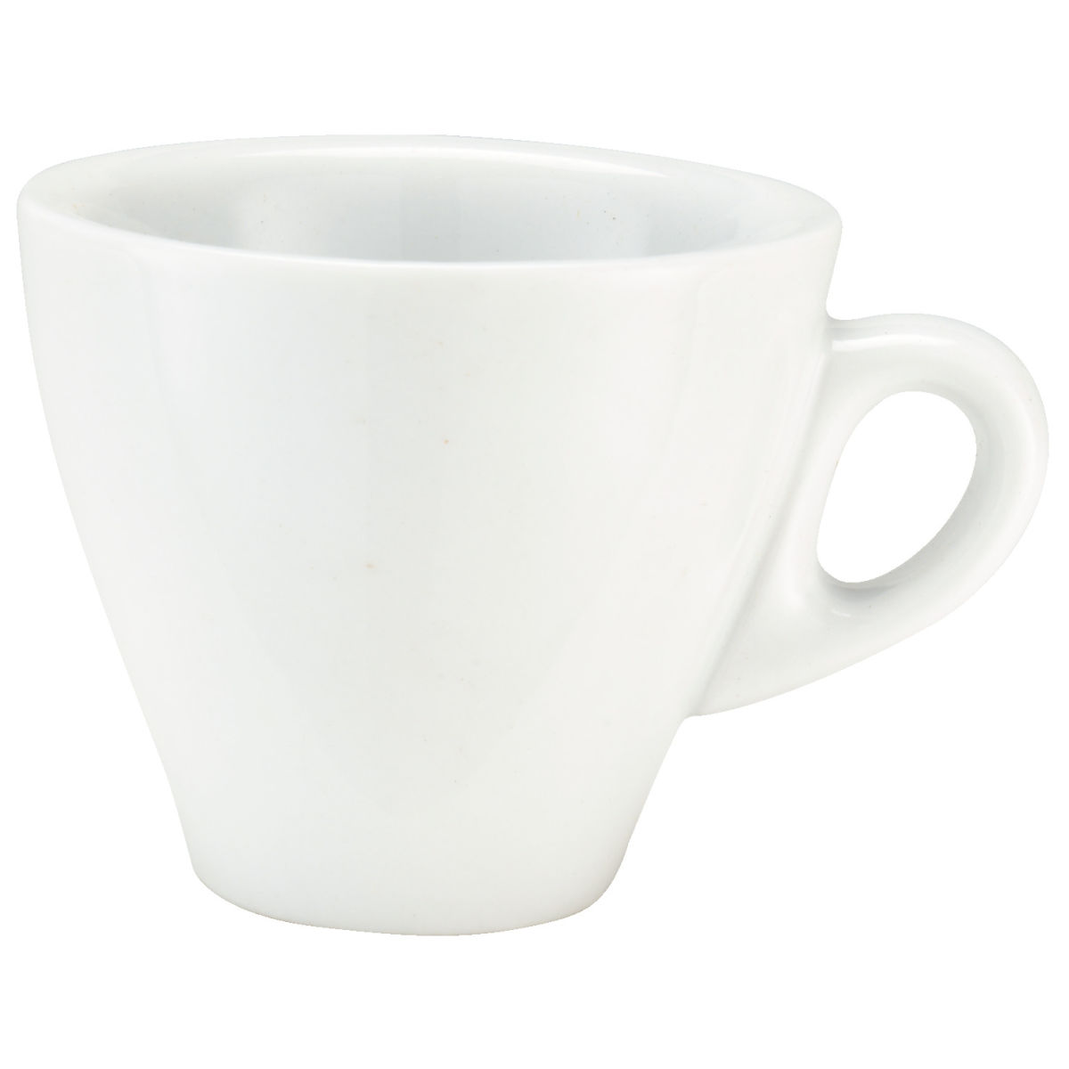 Tazzina caffè bar bordo spesso  Joy bianco PULSIVA; 80ml, 6.8x5.8 cm (ØxH); bianco; rotonda; 6 pz. / confezione
