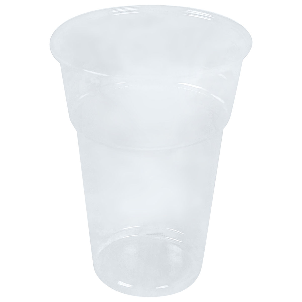 Bicchiere per smoothie e frullati PLA NATUREStar; 510ml, 9.5x13 cm (ØxH); trasparente; 0.4 l Segno di riempimento, 50 pz. / confezione