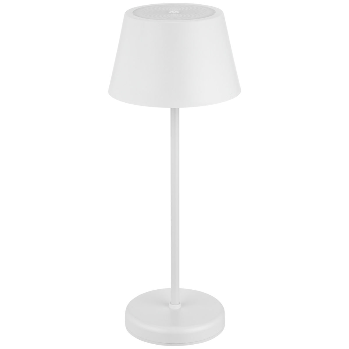 Lampada LED da tavolo Touch REV; 15x38 cm (ØxH); struttura bianco