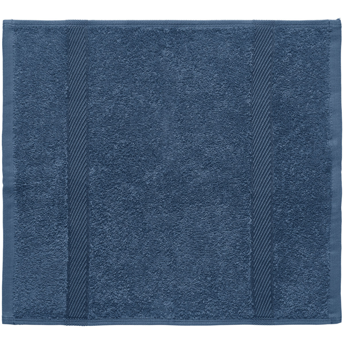 ERWIN M. Waslap Valencia effen; 30x30 cm (BxL); donkerblauw; 5 stuk / verpakking