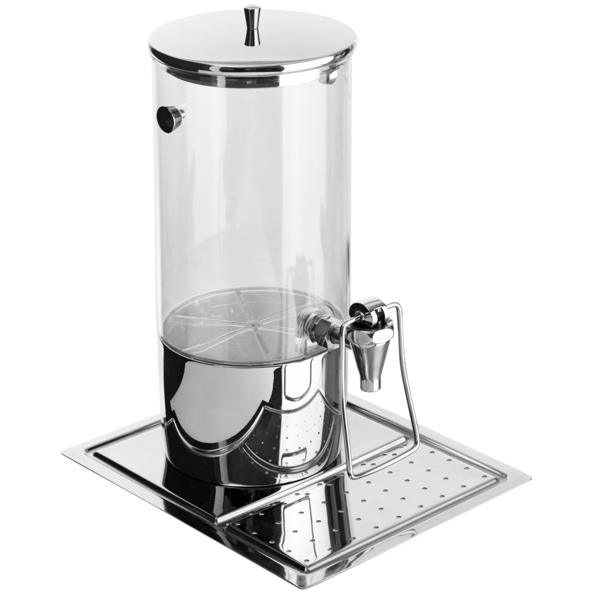 Dispenser Hampton singolo GN 1/2 incl. 2 elementi refrigeranti VEGA; 4 l, 26.5x32.5x42 cm (LxLxH); acciaio inox