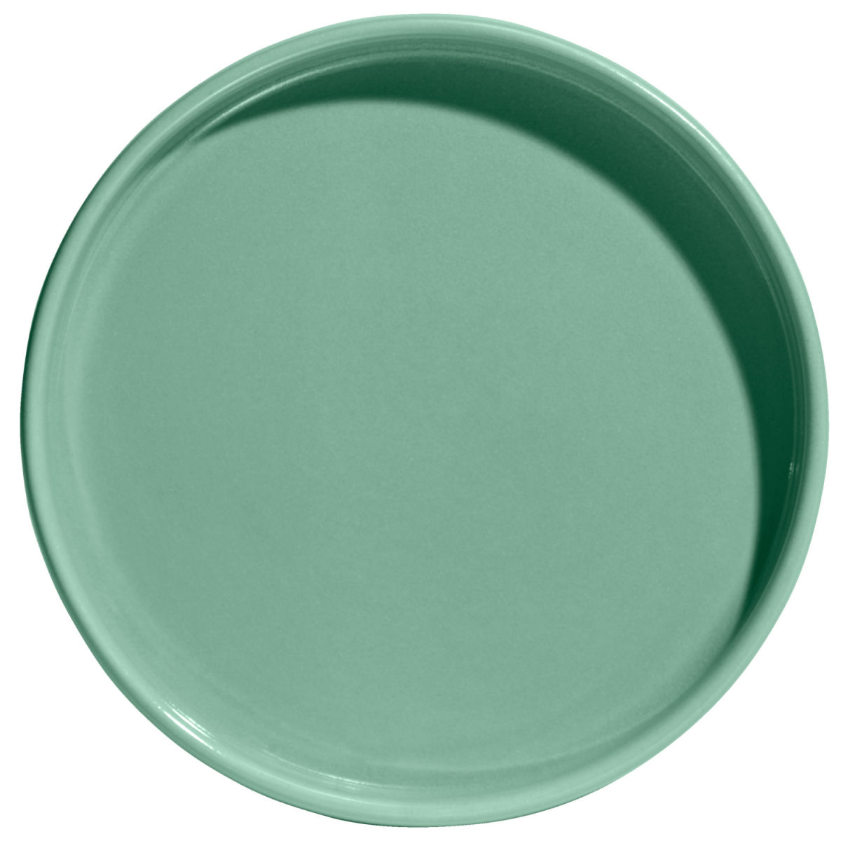 Piatto con bordo basso Skady VEGA; 13.5x2 cm (ØxH); turchese; rotonda; 4 pz. / confezione