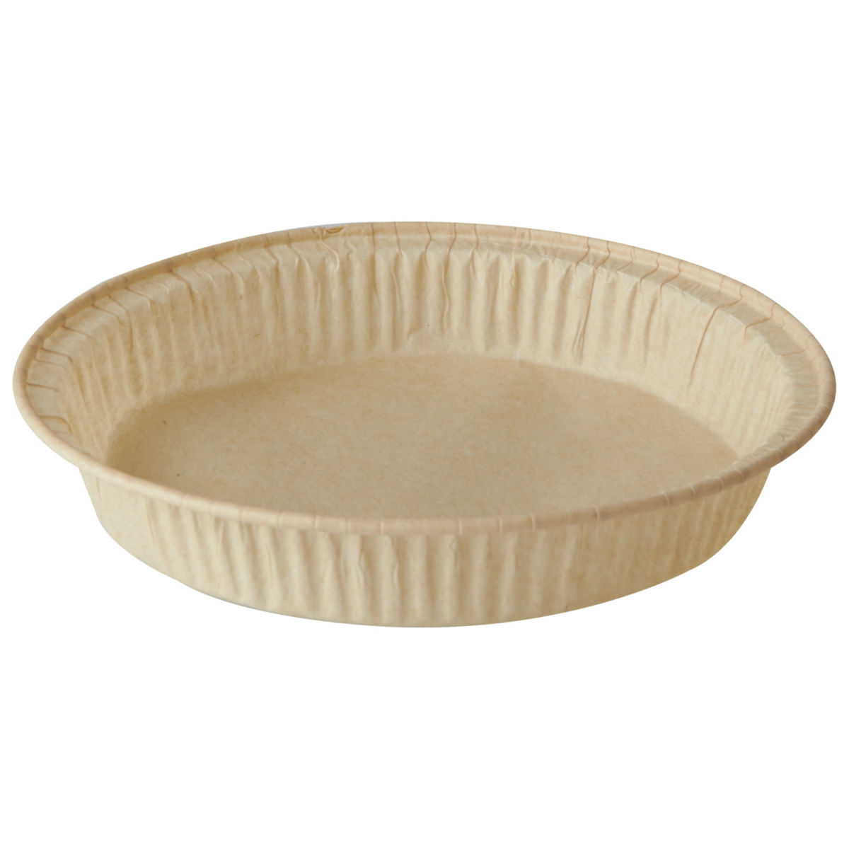Molde Pure redondo PAPSTAR; 142ml, 11x2.1 cm (ØxAt); marrón; redonda; 600 pz. / Paquete