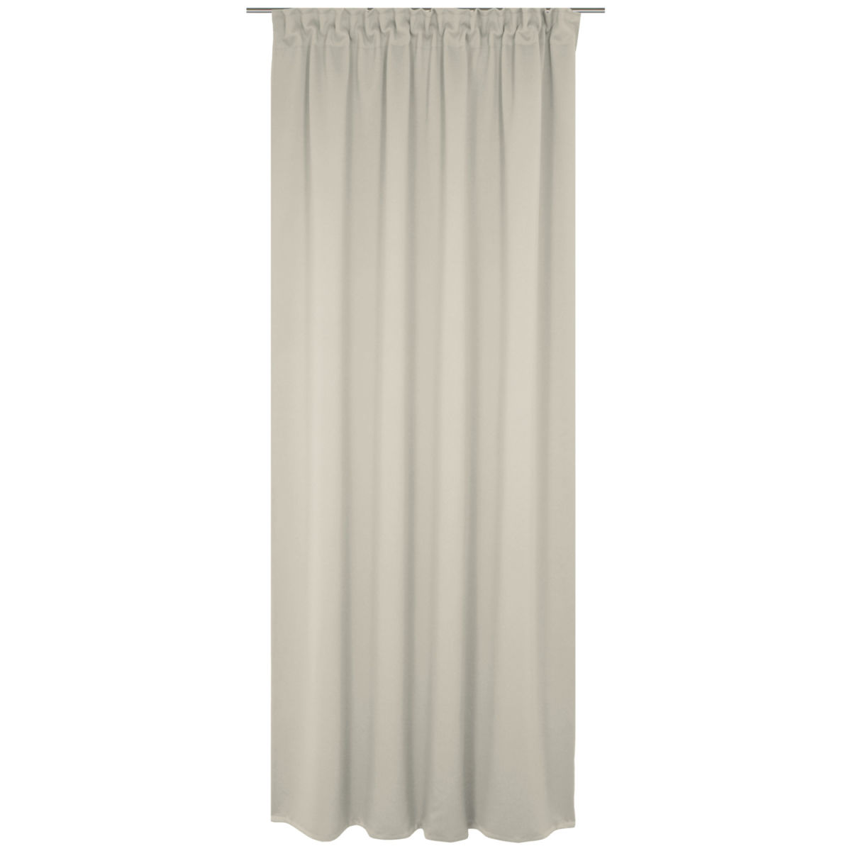 Cortina de oscurecimiento Granat Multicinta ERWIN M.; 142x225 cm (AnxAt); blanco crema
