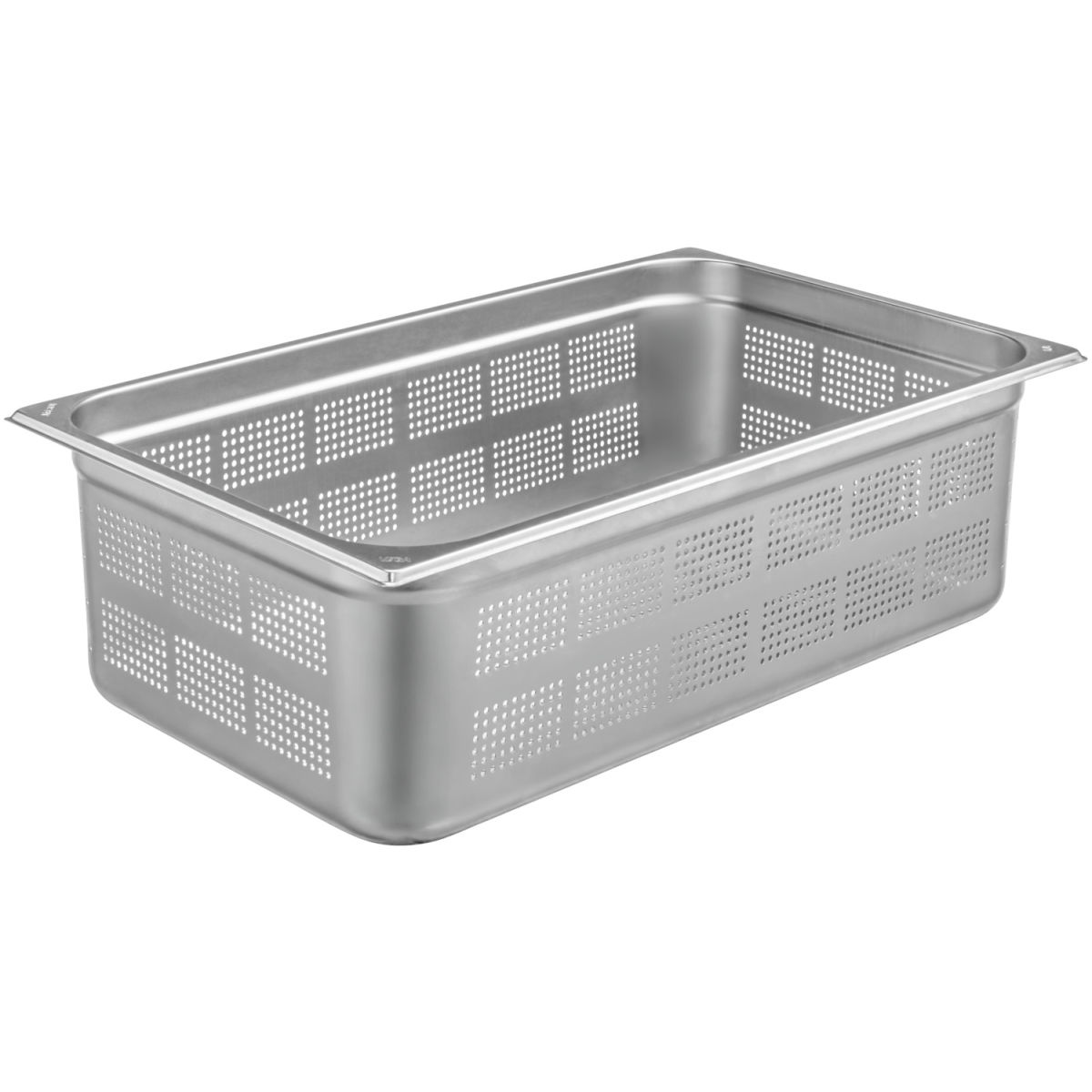 VEGA GN-Behälter 1/1 Premium gelocht GN 1/1, 19 l, 53x32.5x15 cm (LxBxT); silber