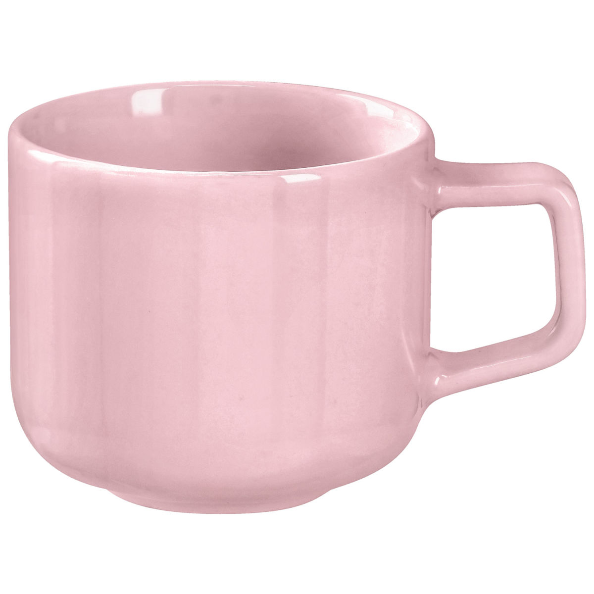 Tazzina da espresso Alegria VEGA; 100ml, 5.9x5.3 cm (ØxH); rosa; rotonda; 6 pz. / confezione