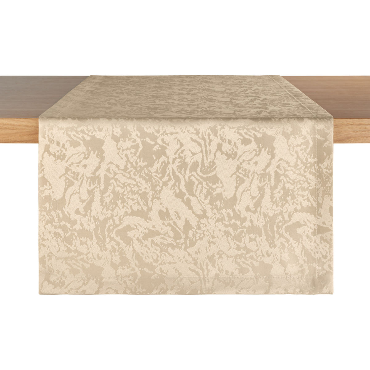 Runner Berlino PULSIVA; 40x130 cm (LxL); champagne beige; rettangolare; 2 pz. / confezione