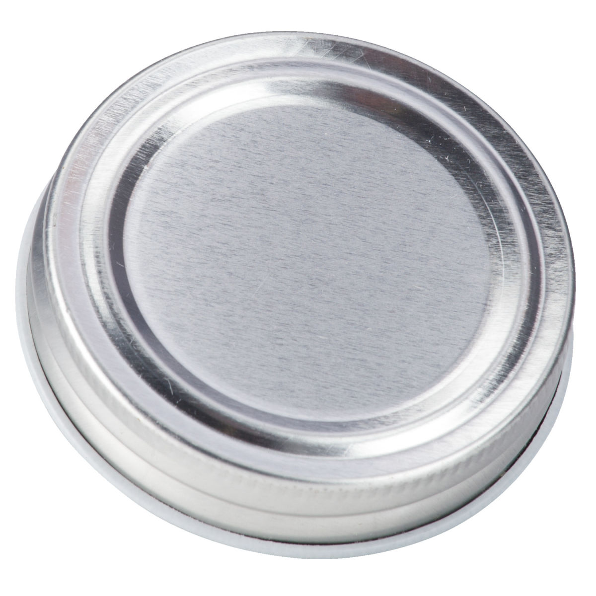 PULSIVA Deckel La Palma 7.3x1 cm (ØxH); silber; 6 Stück / Pack