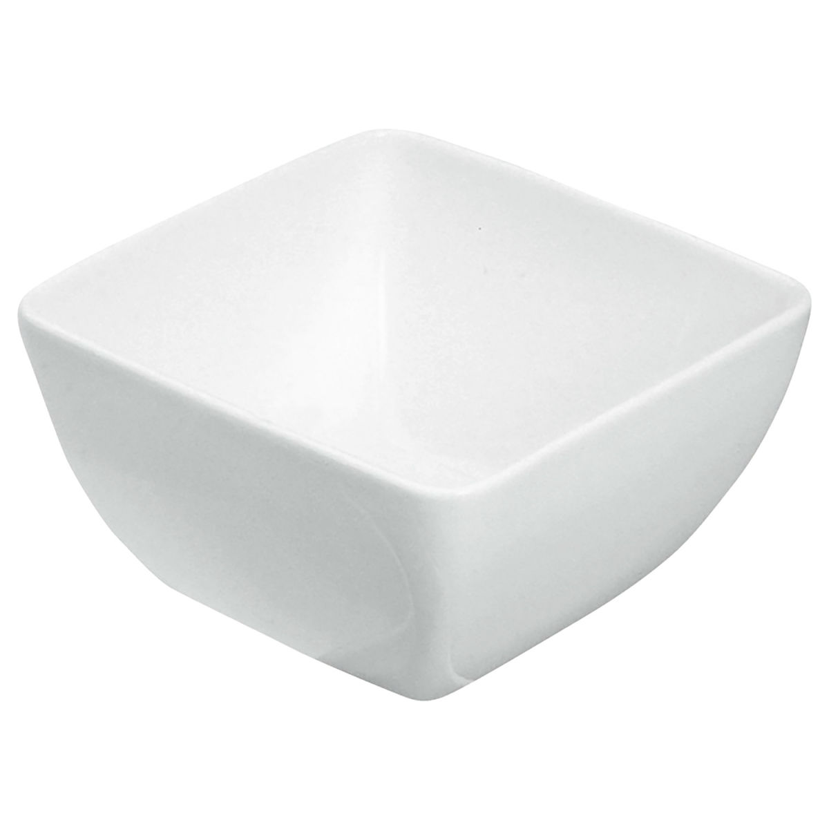 Cuenco pequeño Bali VEGA; 490ml, 12x12x6.5 cm (LgxAnxAt); blanco; cuadrada; 6 pz. / Paquete