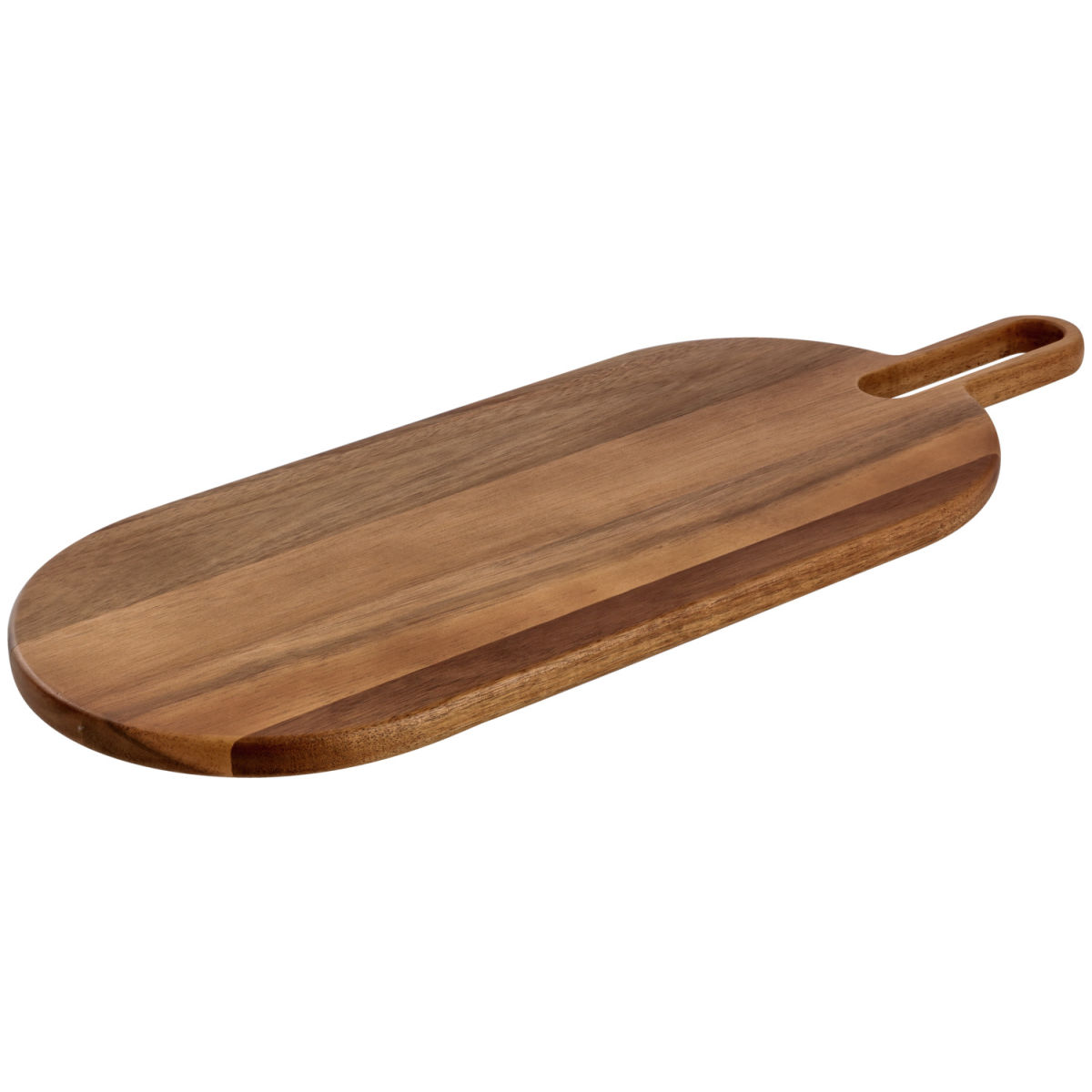 VEGA Servierbrett Zamiro oval, mit Griff 59.5x23x2 cm (LxBxH); braun; oval