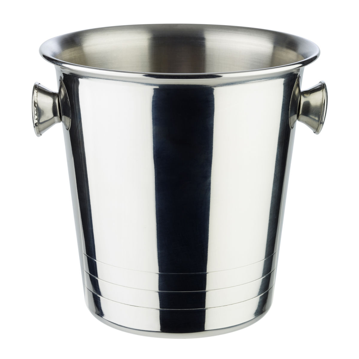 Mini secchiello per il ghiaccio APS; 1000 ml, 13x13 cm (ØxH); argento