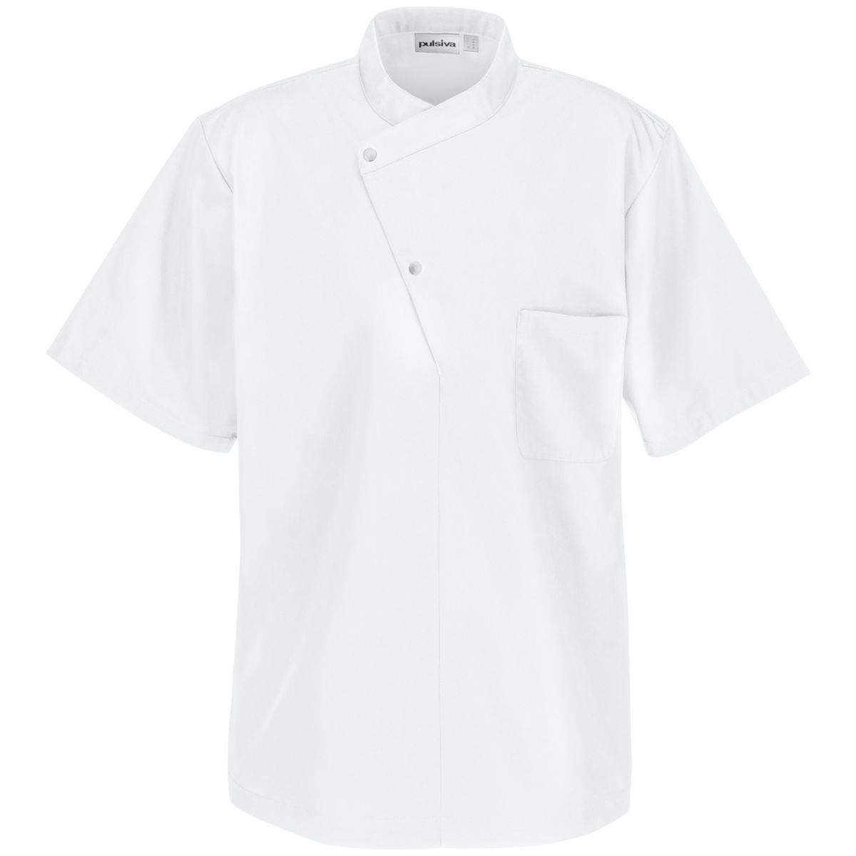 Casacca da cuoco Andy maniche corte PULSIVA; Taglia 44; bianco