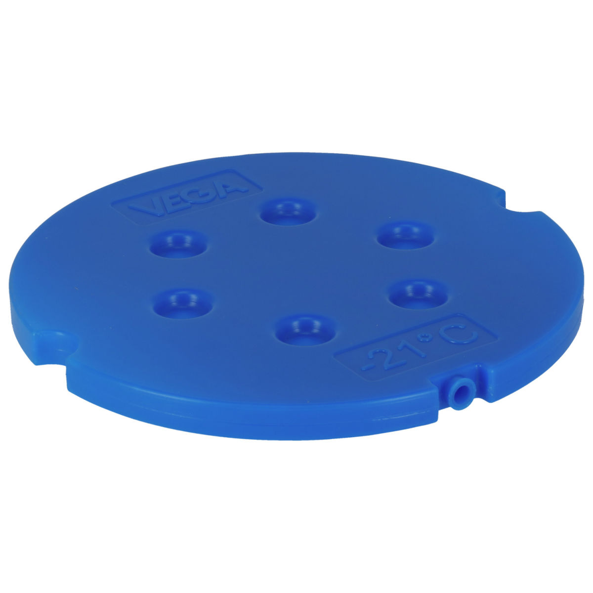 Blocco refrigerante Avisio rotondo VEGA; 29.9x2 cm (ØxH); blu; rotonda