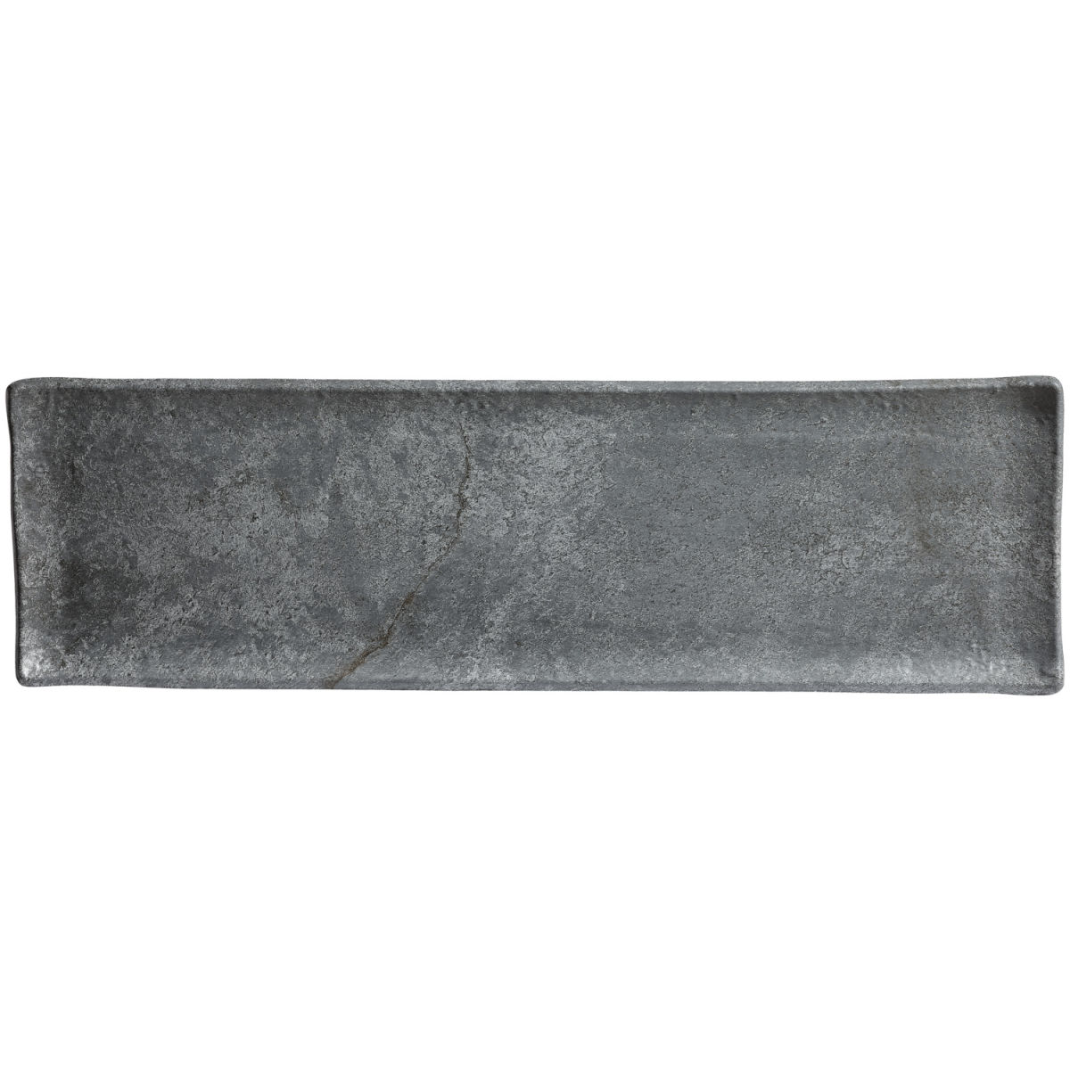 Vassoio per buffet Clawson rettangolare VEGA; GN 2/4, 53x16.2x2 cm (LxLxH); grigio; rettangolare; 3 pz. / Pacco