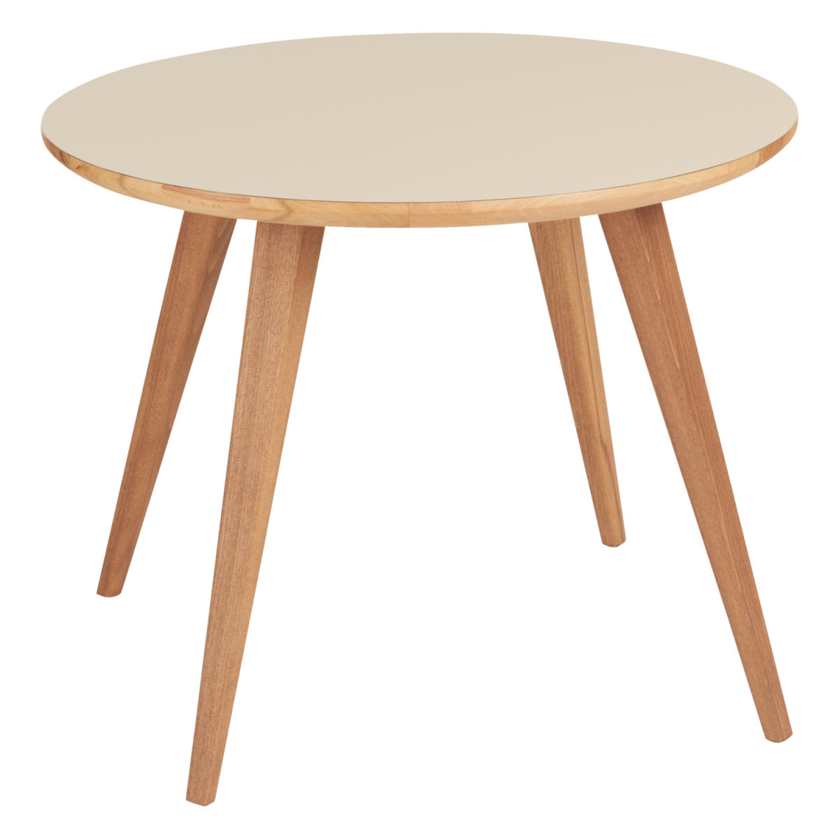 Tavolino Duneo Ø60x45, sabbia VEGA; 60x45 cm (ØxH); sabbia; rotonda