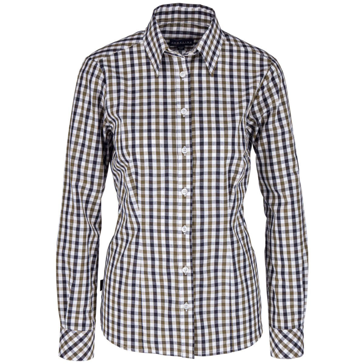 Camicetta Bailey maniche lunghe JOBELINE; Taglia 42; nero/bianco/marrone