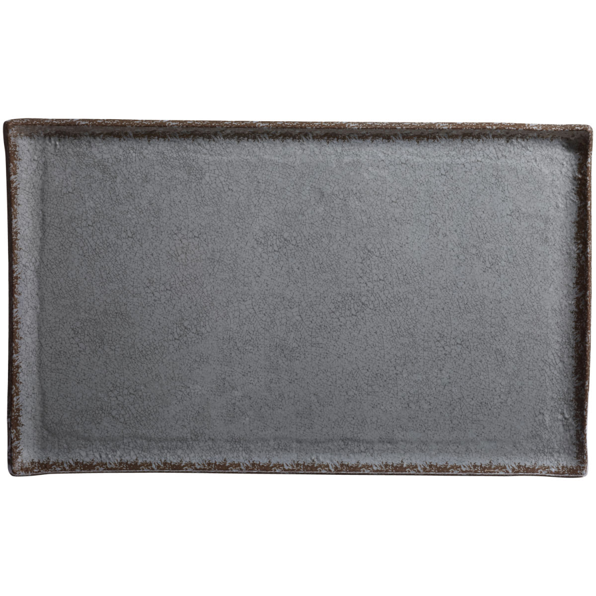 Vassoio buffet Portage rettangolare VEGA; GN 1/1, 53x32.5x2 cm (LxLxH); grigio; 3 pz. / Pacco