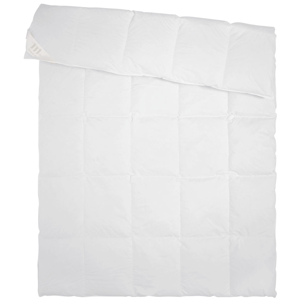 ERWIN M. Sommer-Bettdecke Hypno 155x220 cm (BxL); weiß