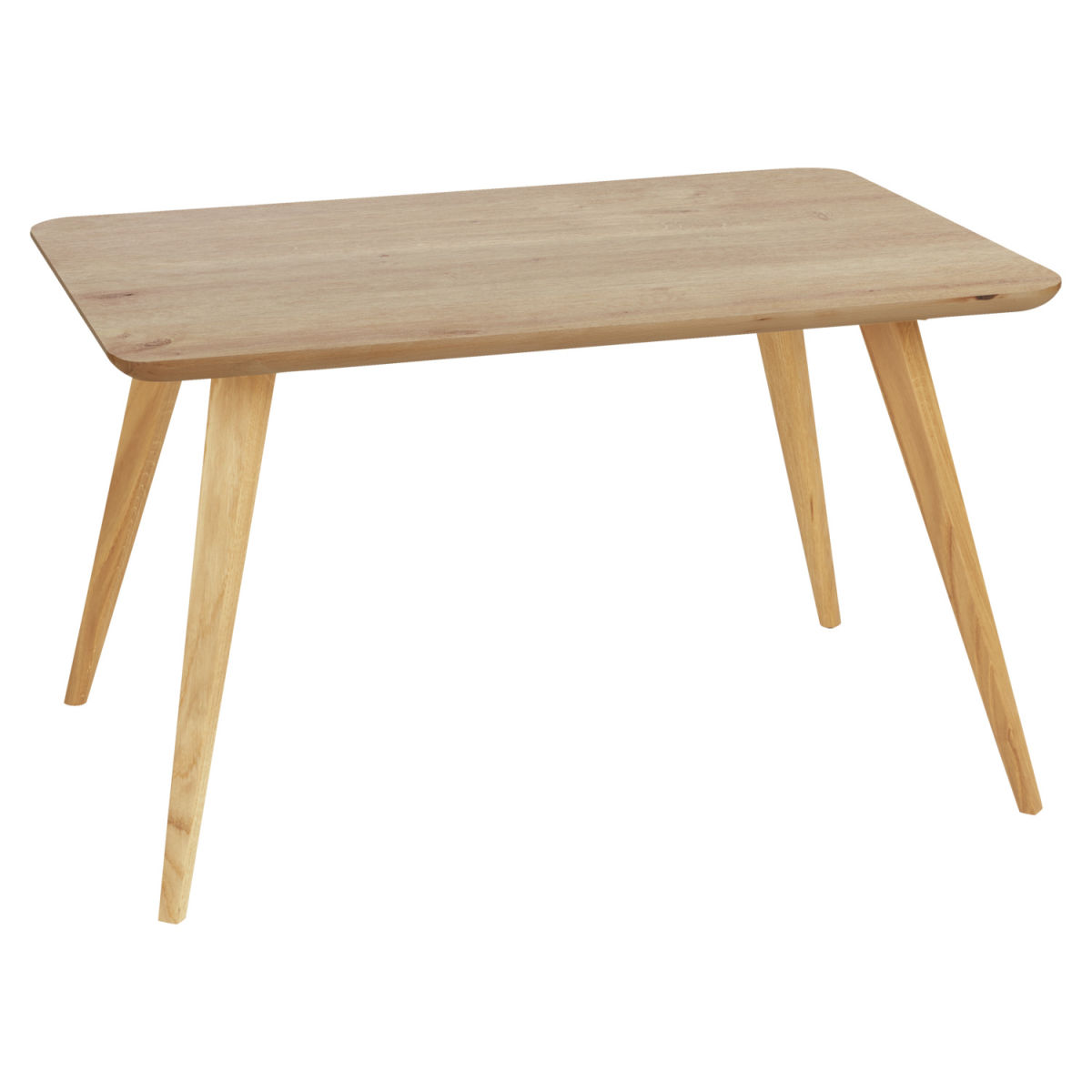 Tavolino Duneo 80x55x45, quercia naturale VEGA; 80x45x55 cm (LxHxP); quercia; rettangolare