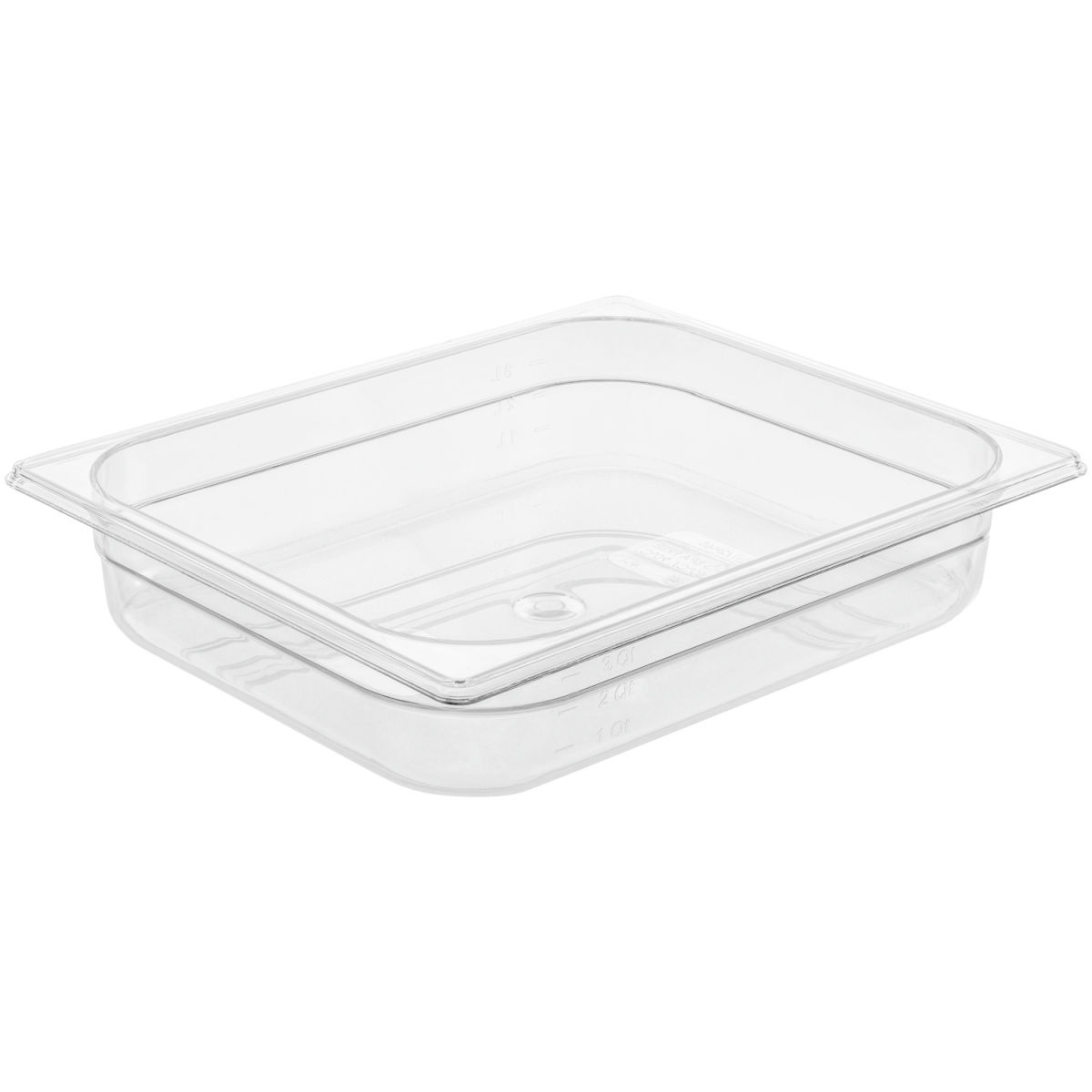 VEGA GN-Behälter 1/2 Trigno GN 1/2, 4 l, 32.5x26.5x6.5 cm (LxBxT); transparent