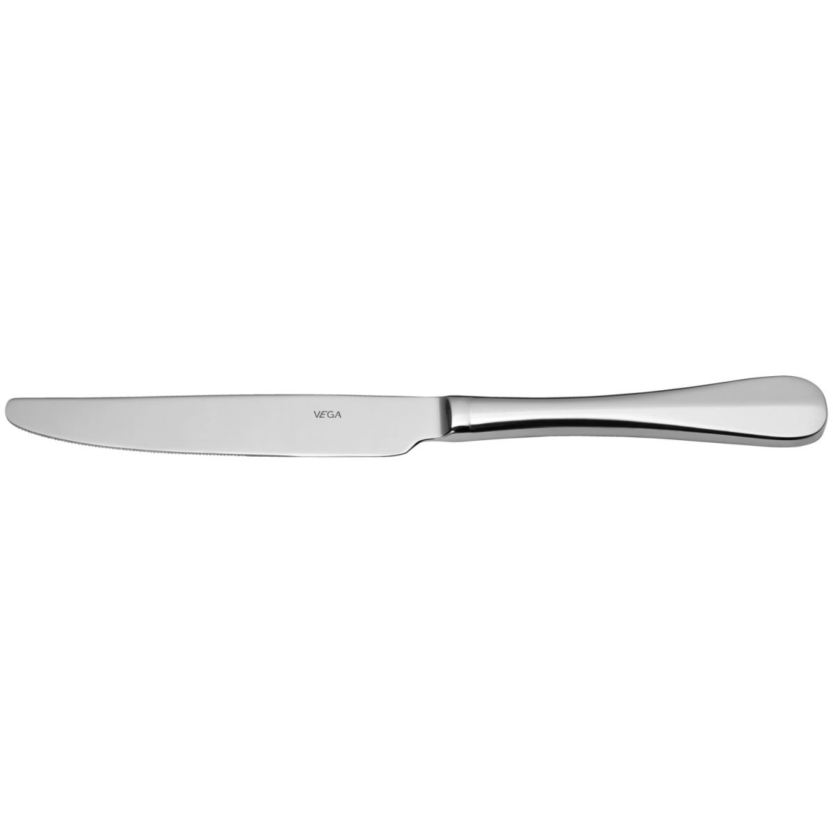 VEGA Menümesser Baguette 23.5 cm (L); silber, Griff silber; 12 Stück / Pack
