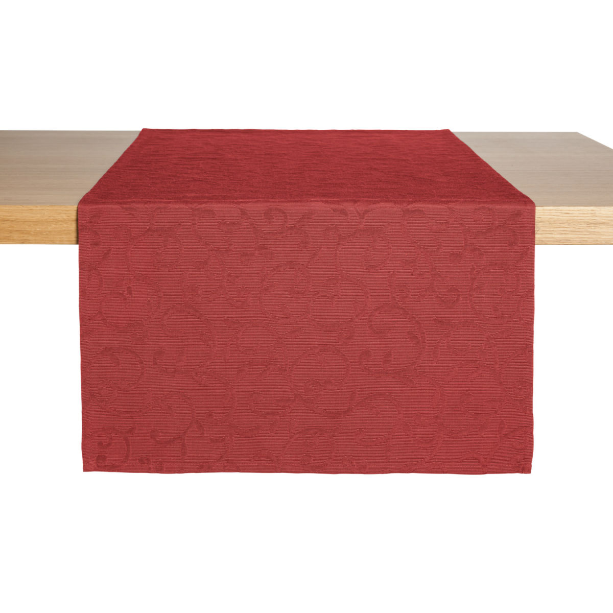 ERWIN M. Tischläufer Biella 40x130 cm (BxL); burgund; rechteckig
