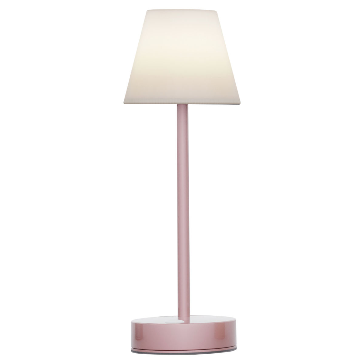 Lampada LED da tavolo Lola Slim Newgarden; 11x32 cm (ØxH); rosé