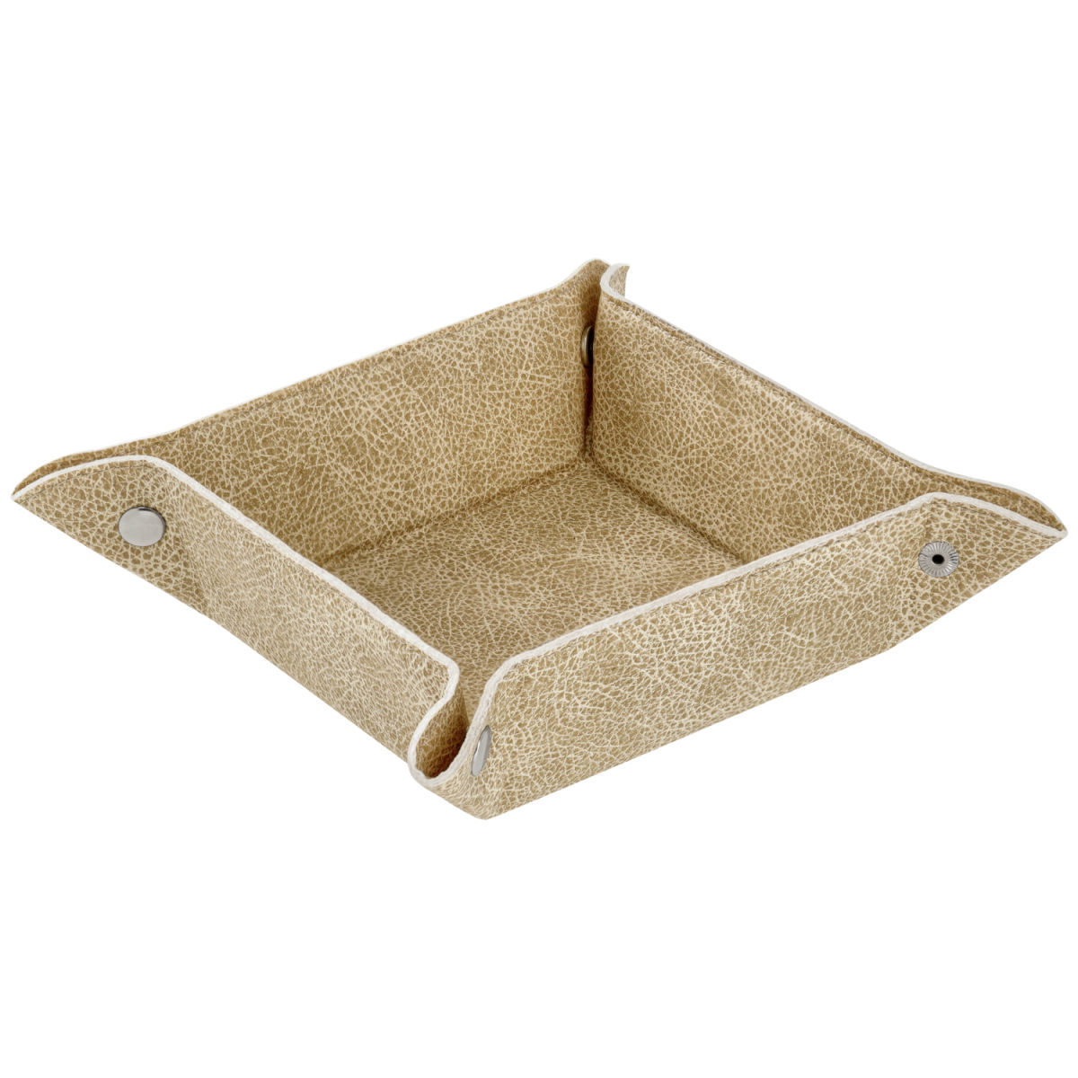 VEGA Obst-/Brotschale Shana 16x16x5.5 cm (LxBxH); beige; quadratisch