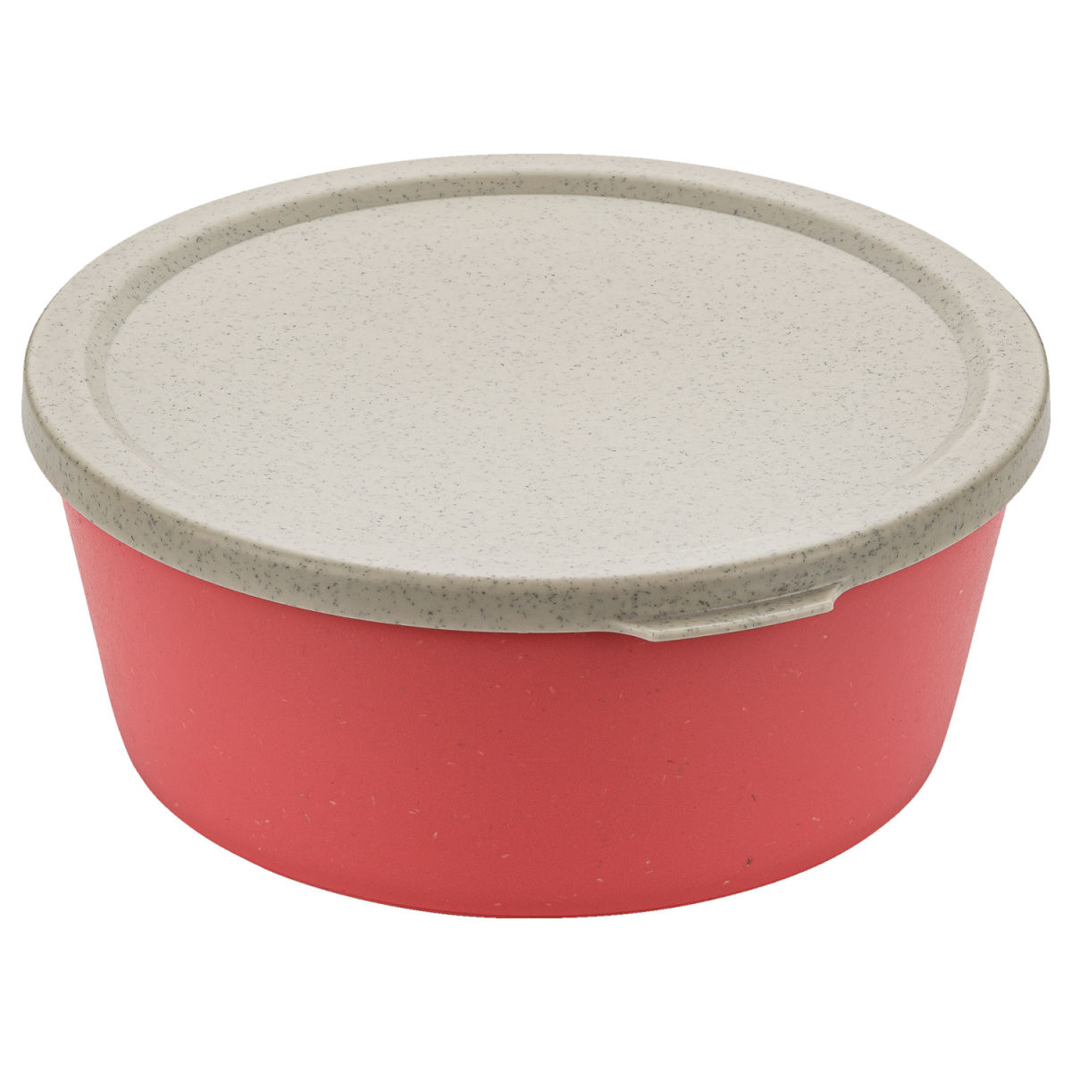Contenitori riutilizzabili Connect Bowl koziol; 400ml, 12.3x5 cm (ØxH); rosso; rotonda; 4 pz. / confezione