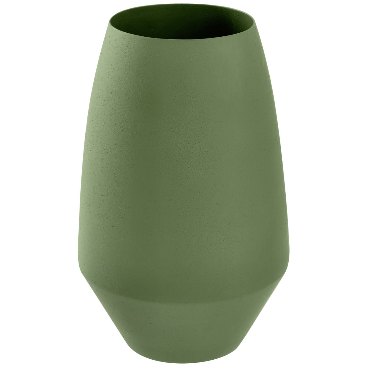 Vaso Alene VEGA; 15x24.5 cm (ØxH); verde oliva