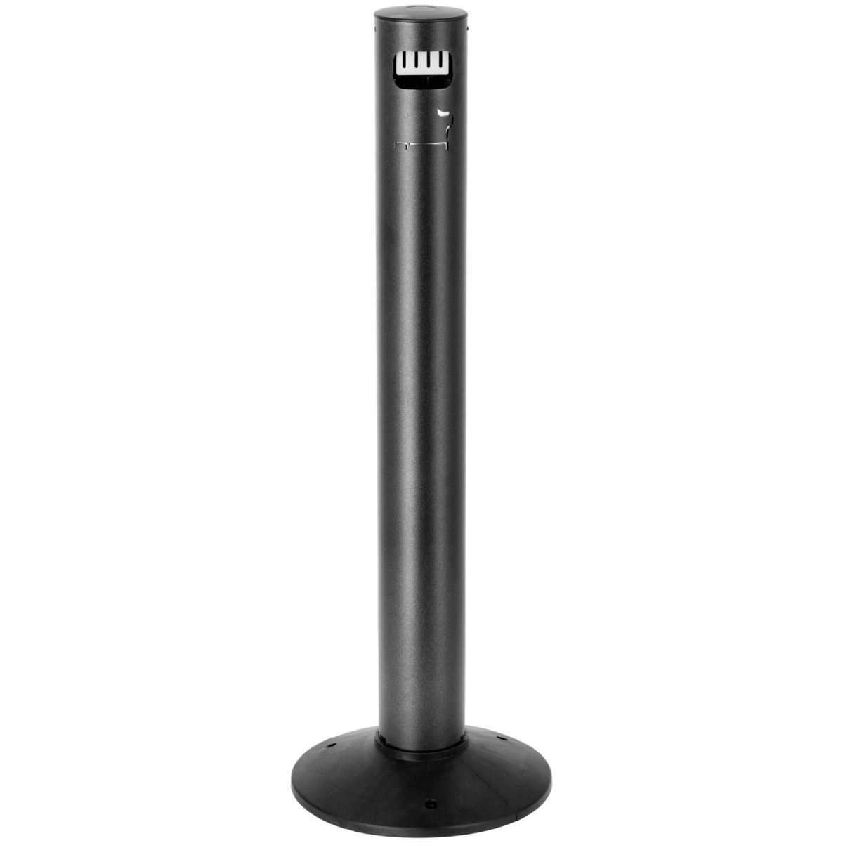 Posacenere a colonna Pablo STIL CASA; 3000 ml, 11.5x102 cm (ØxH); nero