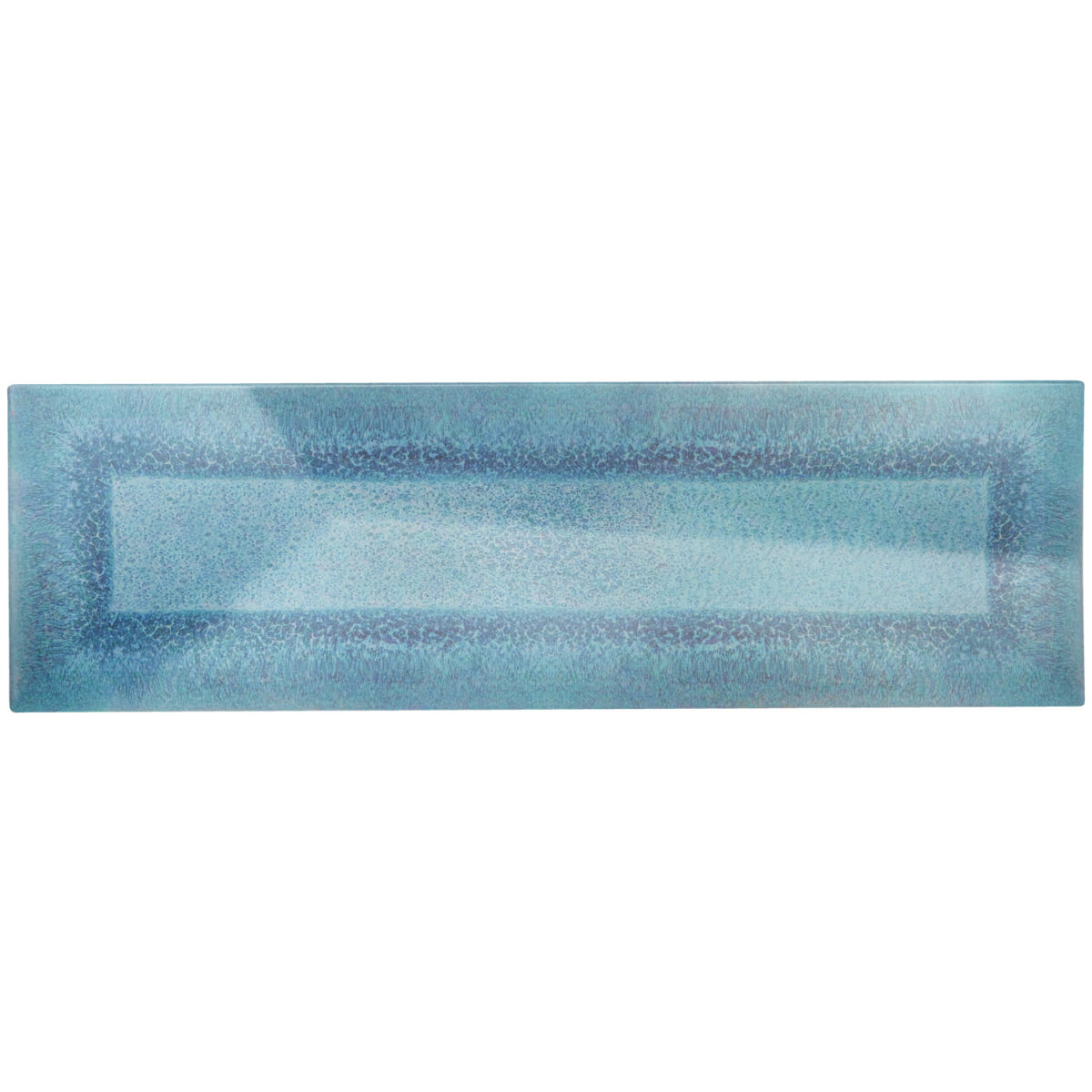 Vassoio Taylor VEGA; Misura GN 2/4, 53x16.2x2 cm (LxLxH); turchese; rettangolare; 2 pz. / confezione