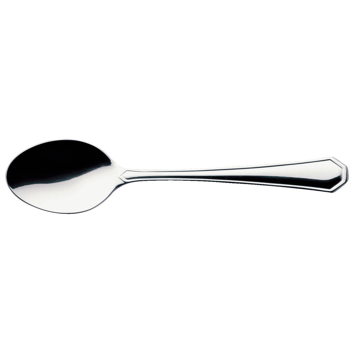VEGA Mokka-/Espressolöffel Tunis 11 cm (L); silber, Griff silber; 12 Stück / Pack