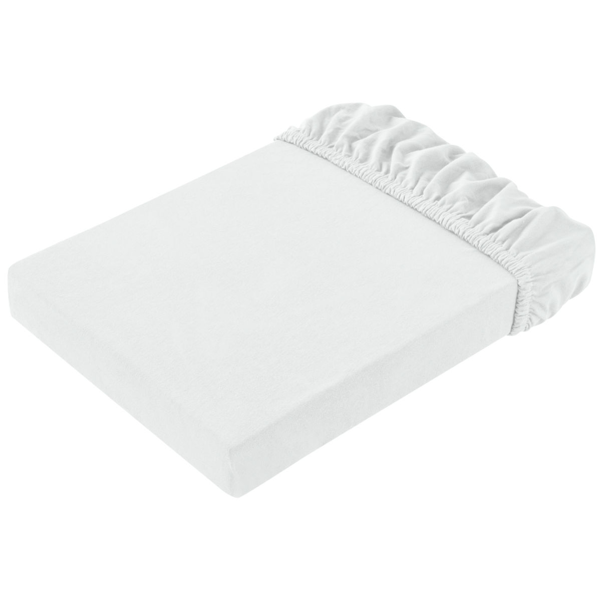 Lenzuola con elastici Jersey letto bambini ERWIN M.; 70x140 cm (LxL); bianco
