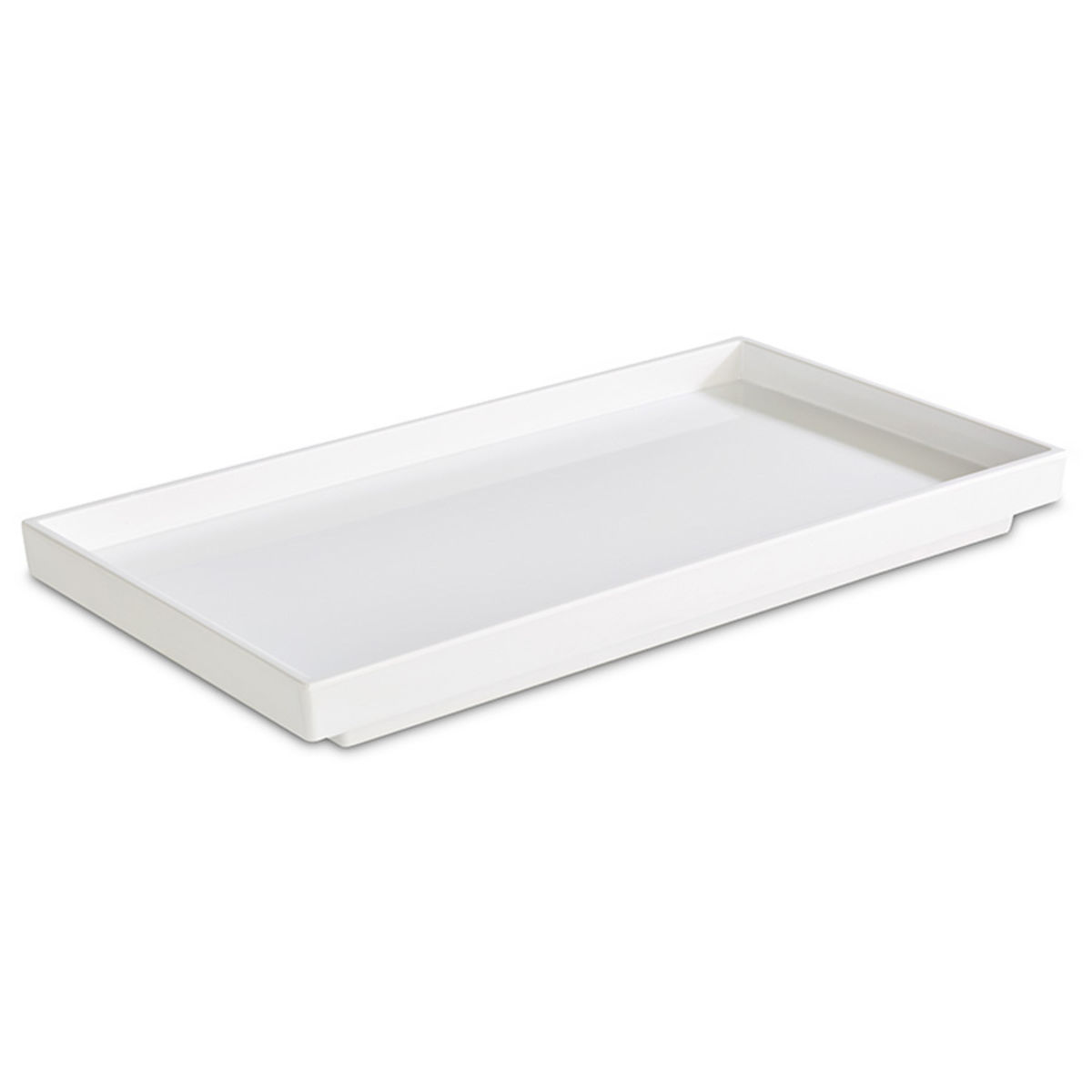 Vassoio Asia Plus APS; Misura GN 1/3, 32.5x17.6x3 cm (LxLxH); bianco; rettangolare