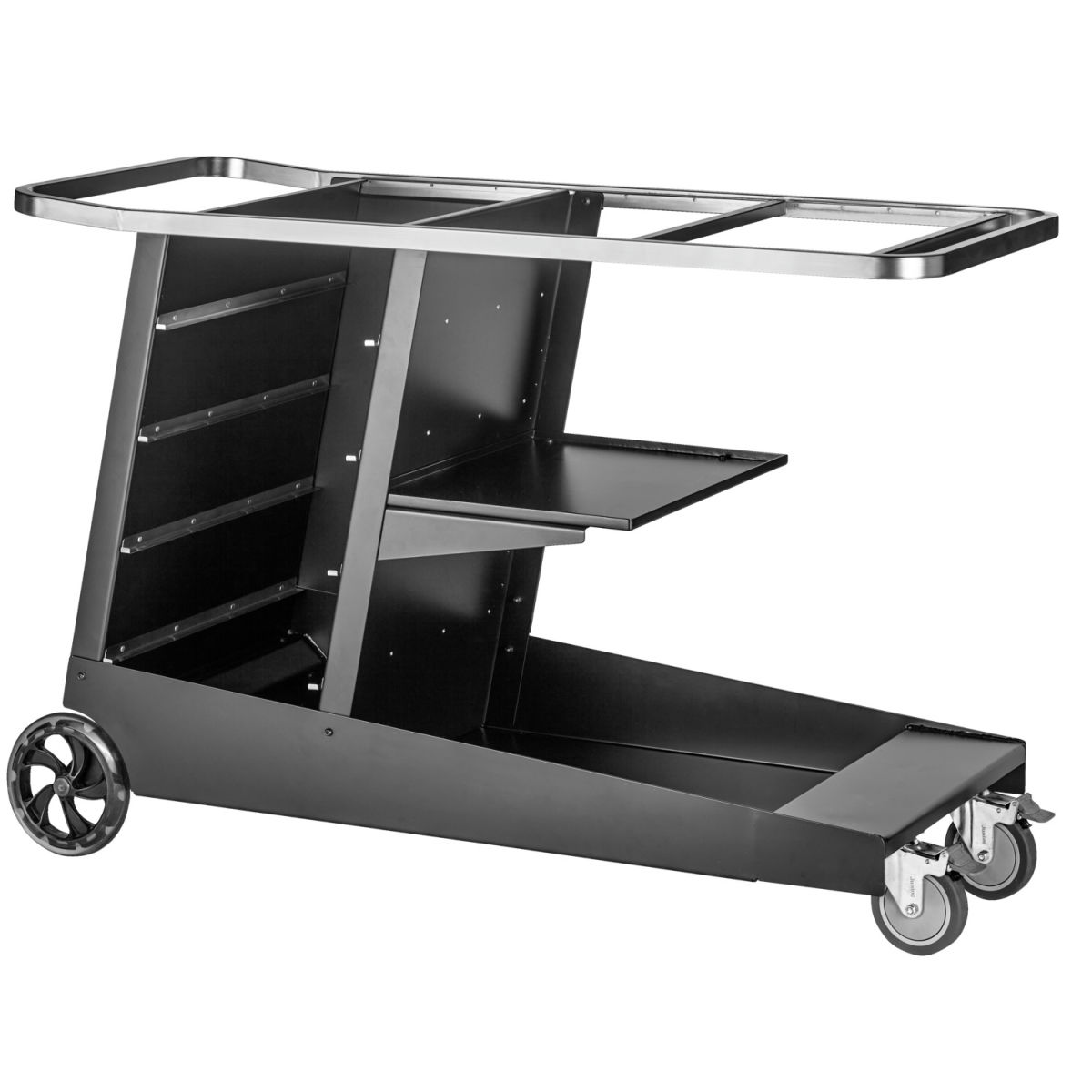 VEGA Servierwagen Sprinter 57.5x135x92 cm (BxTxH); schwarz