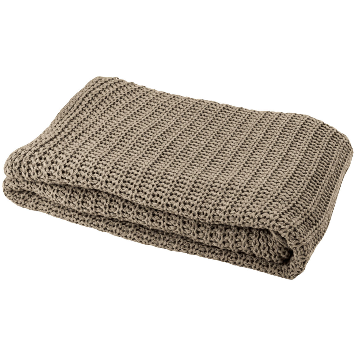 Coperta Surrey ERWIN M.; 130x170 cm (LxL); tortora; rettangolare