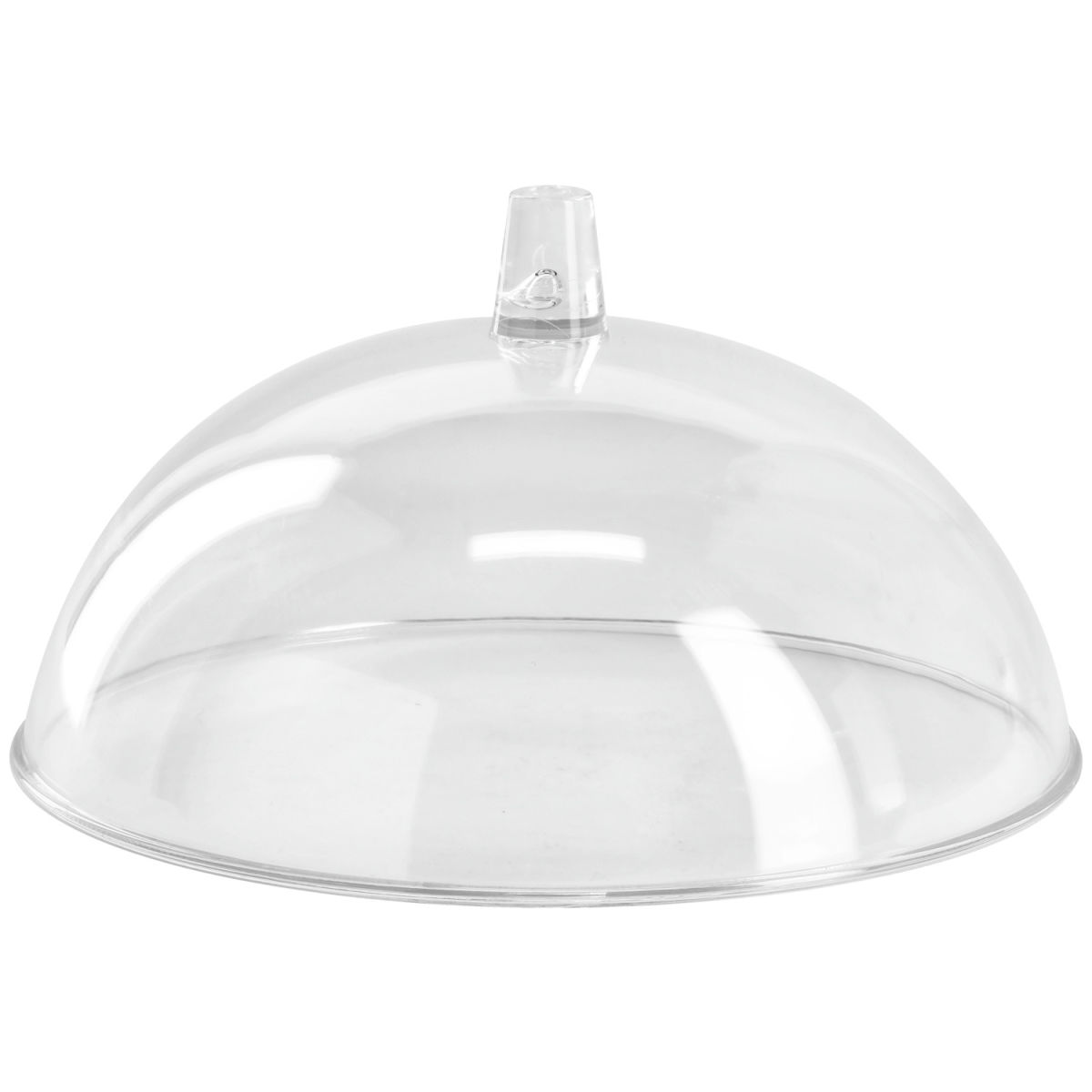 Mini cloche Aletta Policarbonato VEGA; 13.2x6.7 cm (ØxH); trasparente; 3 pz. / confezione