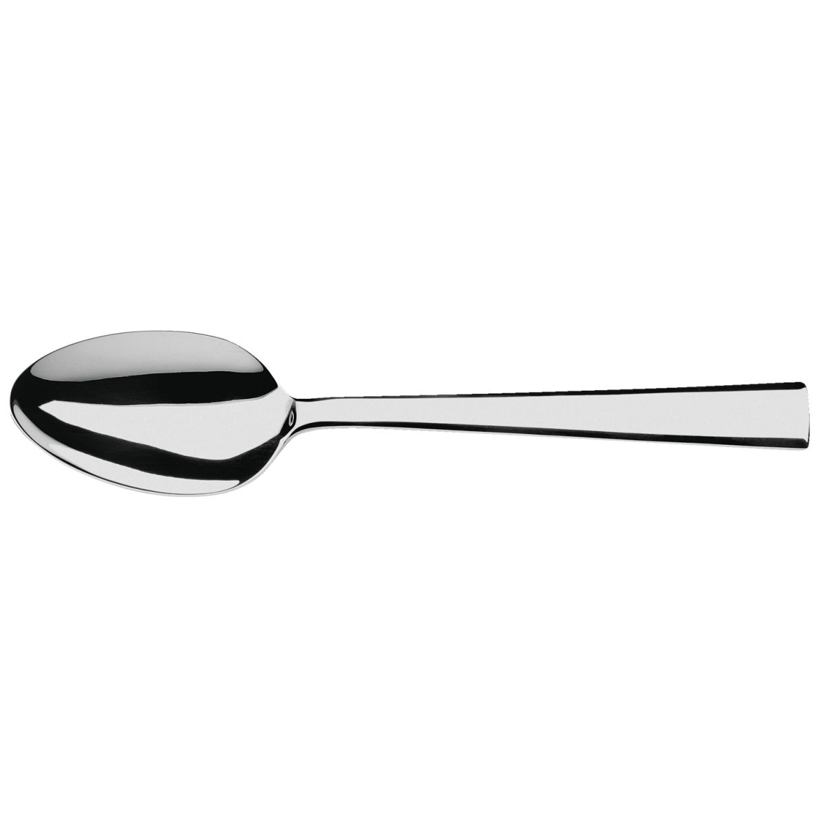 Cucchiaio dessert Stoccolma VEGA; 18.5 cm (L); argento, manico argento; 12 pz. / Pacco